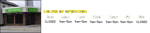 Hours Of Operation